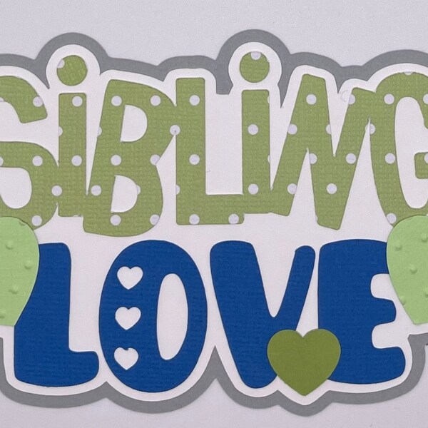 Scrapbook Embellishments Handmade Etsy