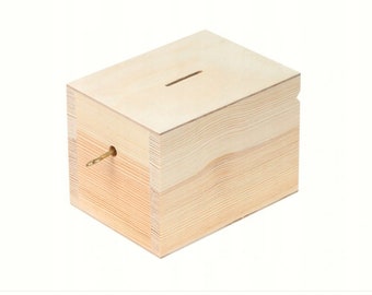 Coin Bank, Wooden Bank