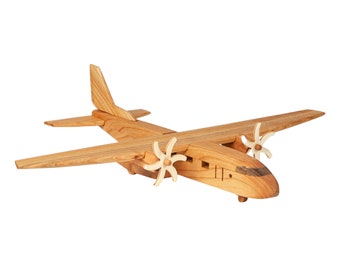 Casa, Large Wooden Airplane Toy, Airplane Gifts