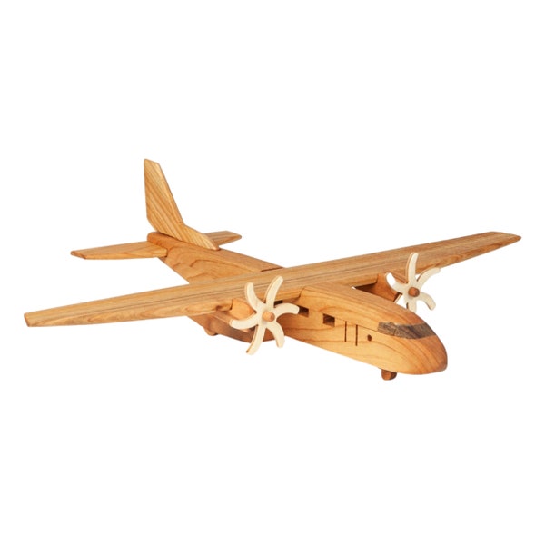 Casa, Large Wooden Airplane Toy, Airplane Gifts