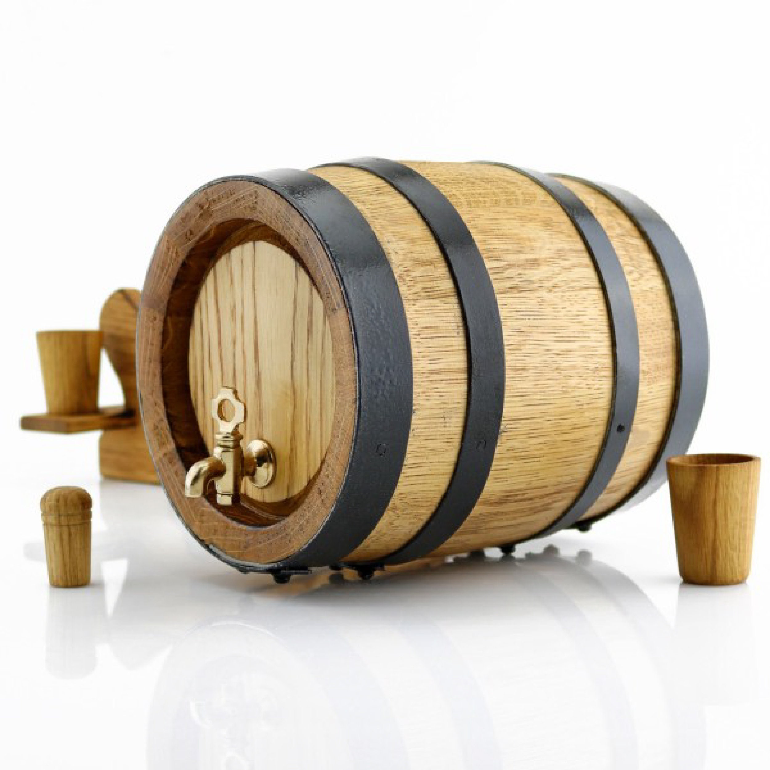 Barril de madera para vino, barril de whisky, barril de madera creativo,  decoración de boda, barril para almacenar vino tinto y whisky, color madera