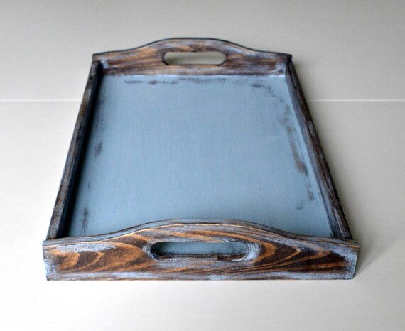 Large Serving Tray Wooden Breakfast Shabby - Large Coffee Table Serving Tray Large Serving Tray Wooden Breakfast Shabby - Large Coffee Table Serving Tray