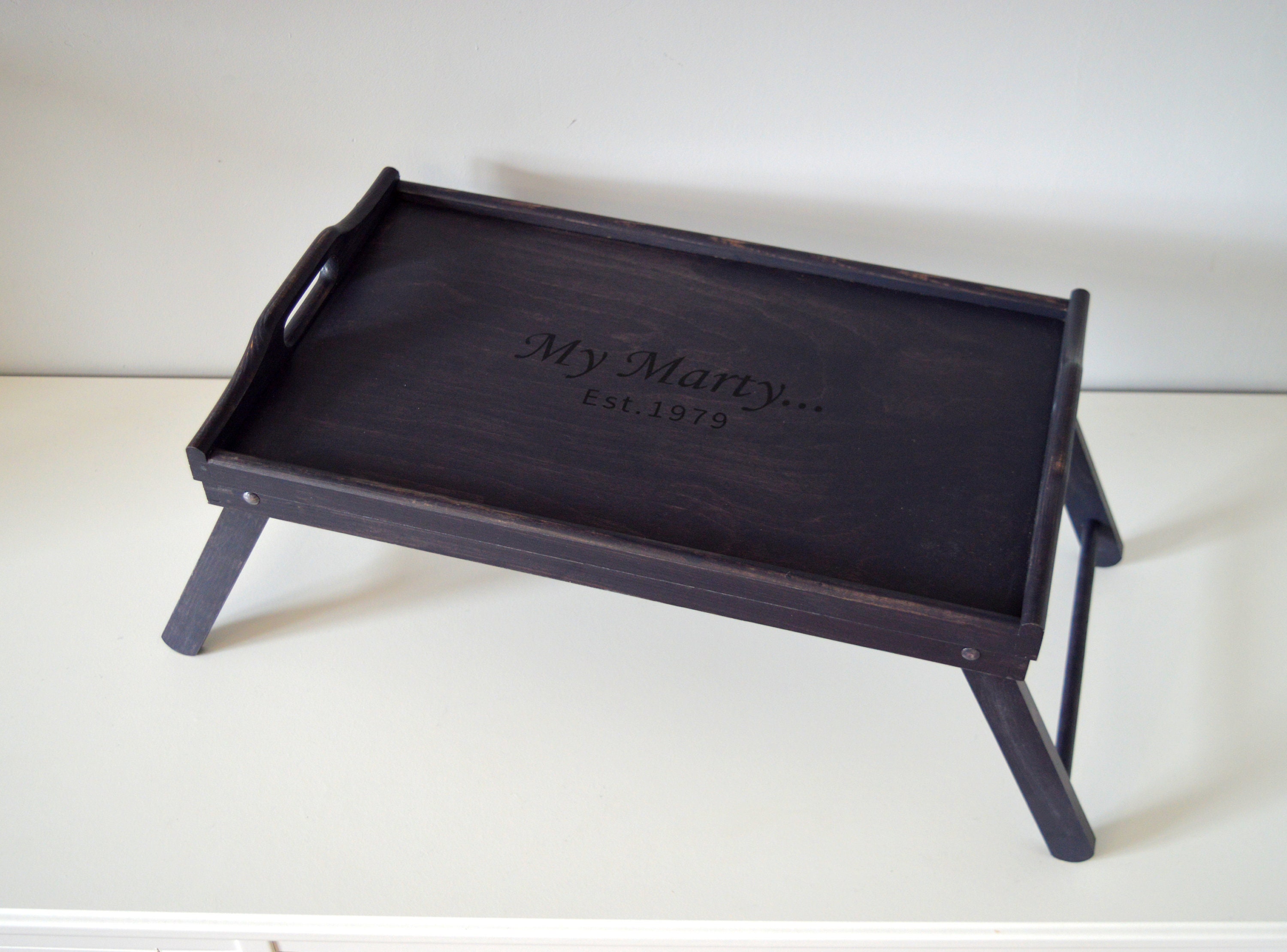 Kitchen & Dining Laptop Tray Bed Personalized Serving Tray Tray with