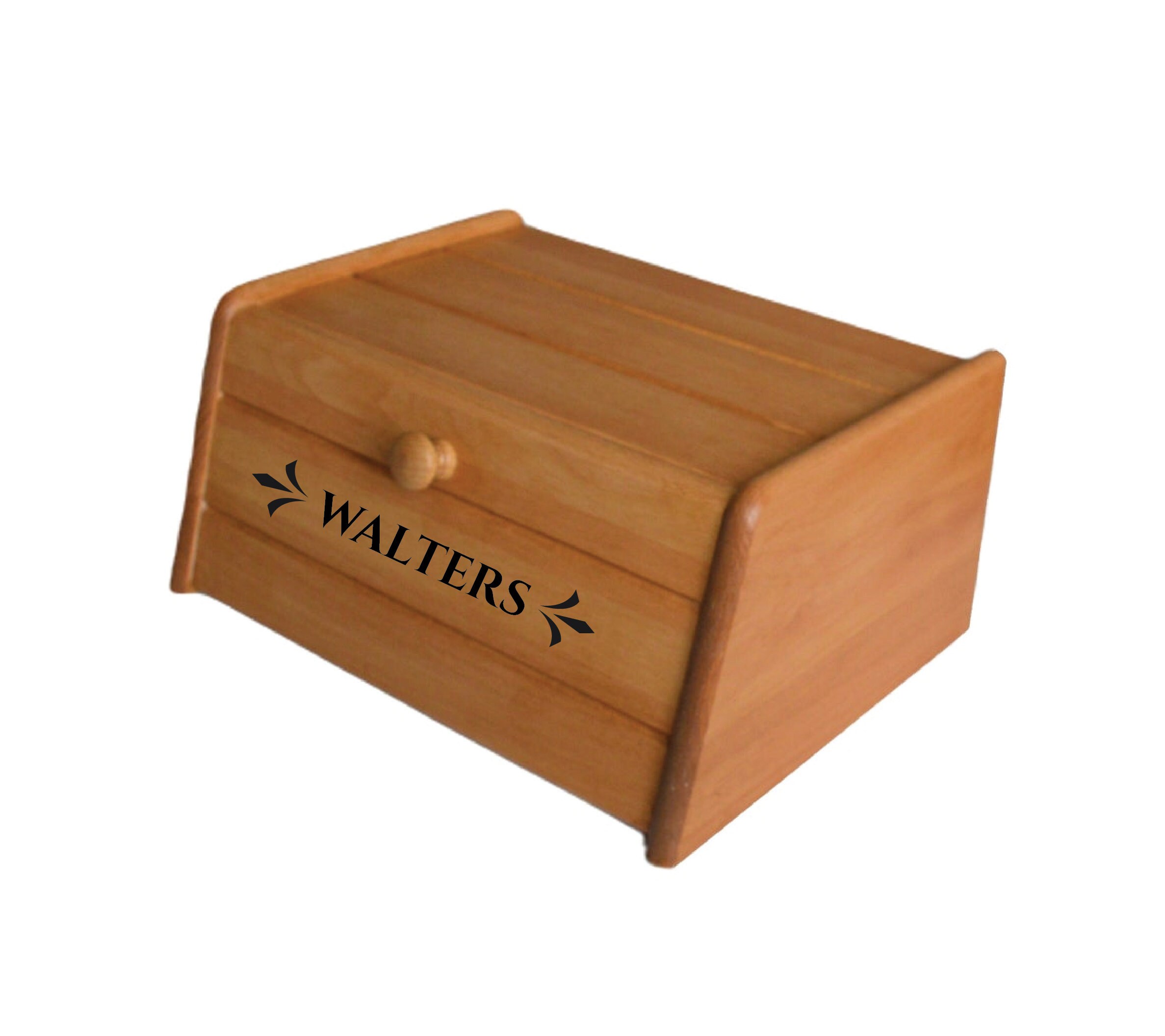 Personalized Farmhouse Bread Box Large Bread Box Etsy