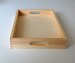 Untreated Wood Tray-Unfinished Wood Tray-Decoupage Wood Tray-Pine Tree trays -Breakfast Tray - Wood Serving Tray - Decorative Wooden Tray 