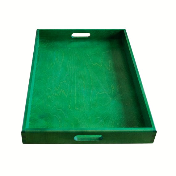 Green Large Ottoman Tray Etsy