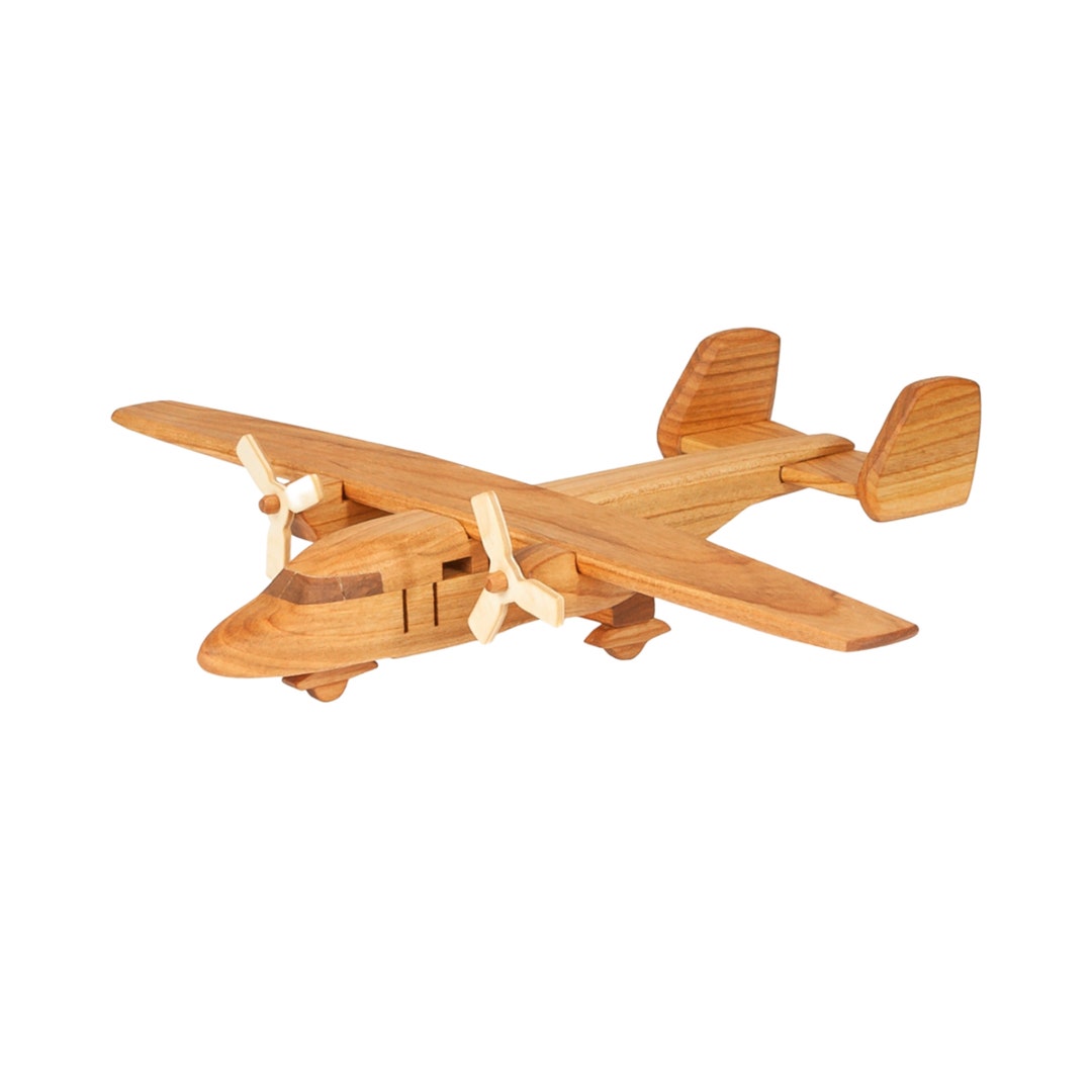 Wooden Airplane Bryza Montessori Baby Toys Plane Toy Etsy