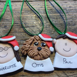 Personalised Christmas decoration stocking filler advent calendar filler, cracker filler name tags, name places advent calendar gift festive image 15