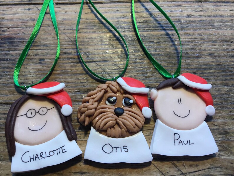 Personalised Christmas decoration stocking filler advent calendar filler, cracker filler name tags, name places advent calendar gift festive image 15