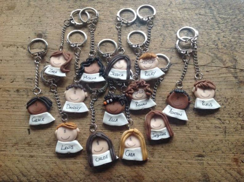 PERSONALISED GIFT FOR TEACHER SCHOOL NURSERY END OF YEAR TERM GIFTS KEYRING