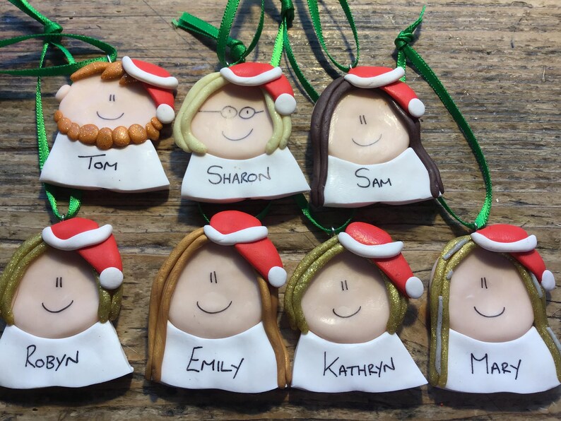 Personalised Christmas decoration stocking filler advent calendar filler, cracker filler name tags, name places advent calendar gift festive image 11
