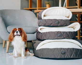 EXTRA COVER ONLY for Dog's Cave Bed, Cover for Dog's Pillow, Removable Cover