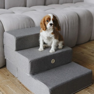 Durable Stairs For Puppies, Small Dogs, Small Breeds, Dog Steps for Bed, Pet Steps For Old Dogs, Two Sizes