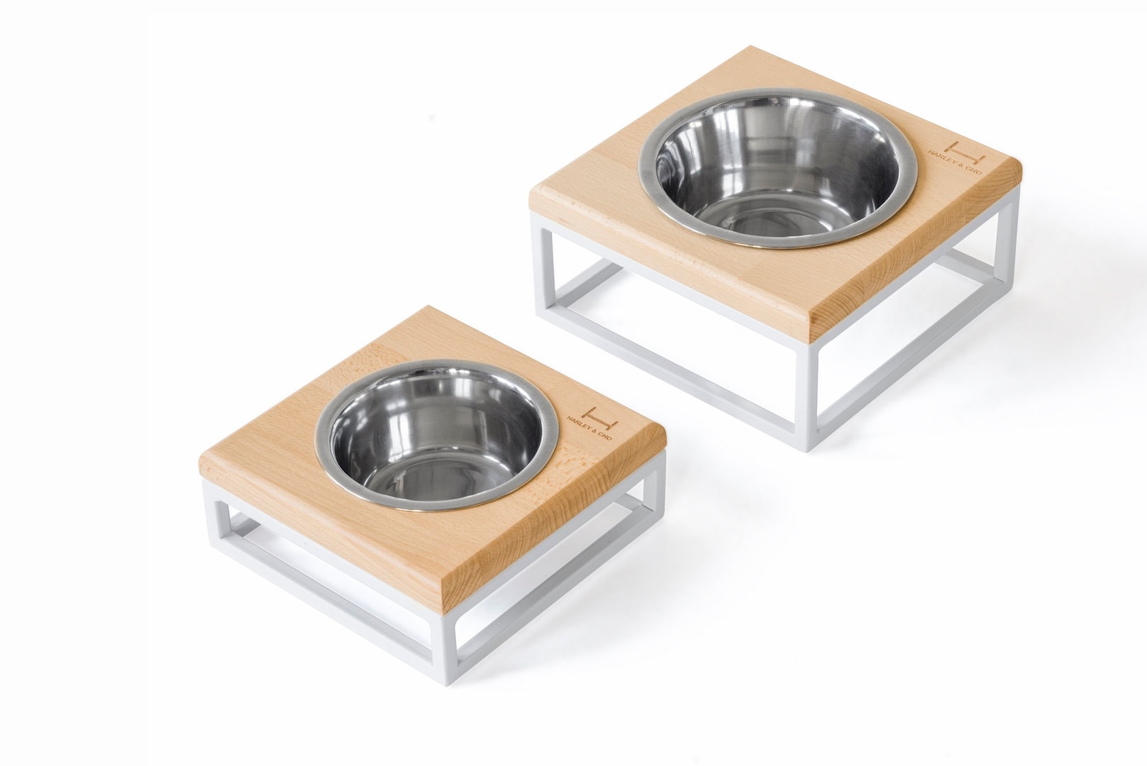 Elevated Single Dog Bowl 450 Ml / 750 Ml Pet Bowl Stand With Etsy