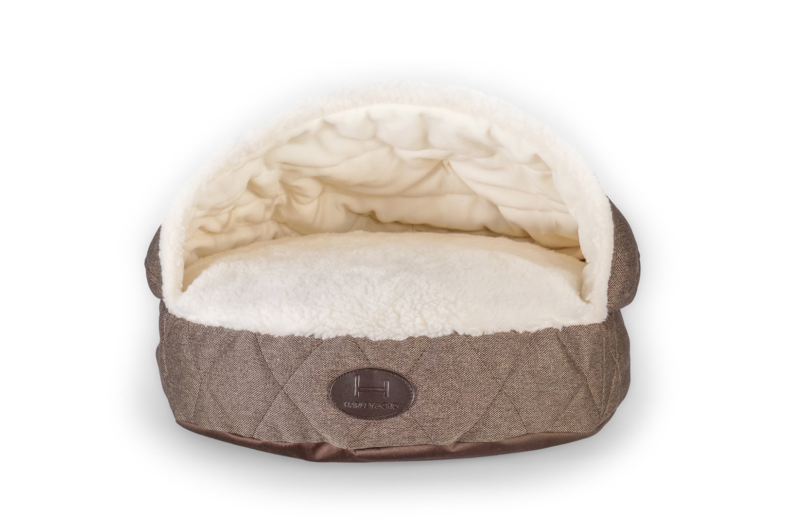 outdoor hooded dog bed
