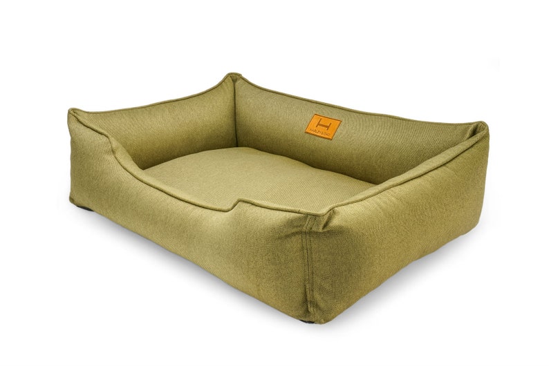 Ecofriendly large dog bed / Dreamer Olive Cozy Washable Etsy