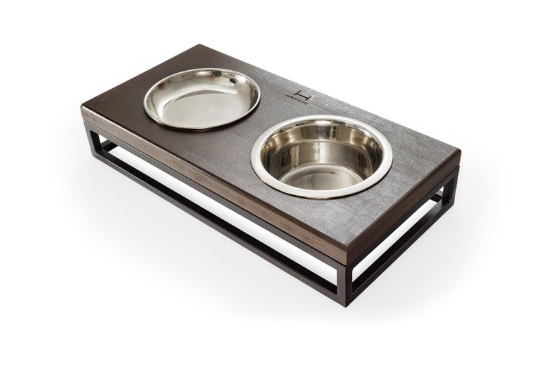 Elevated Bowls Set for Small Dogs Dog Bowls Stand Fancy Etsy