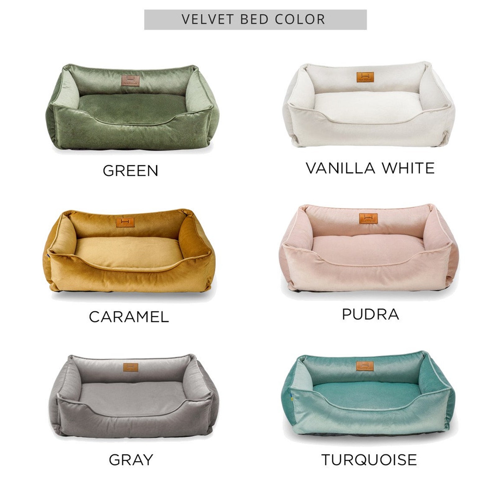 Cat Bed Emerald Green Velvet Cat Floor Pillow for Modern Etsy