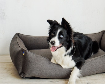 Dog Lounger Welsh Corgi bed / Australian shepherds nest / Washable Dog Cover Bed