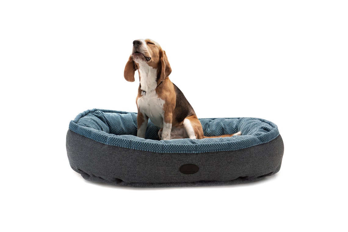 Große Hundebett Donut Hund Bett Haustier Bett XL Hundebett Etsy