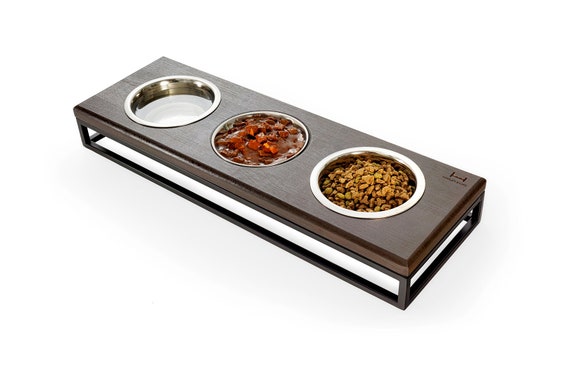3 bowl cat feeding station sale