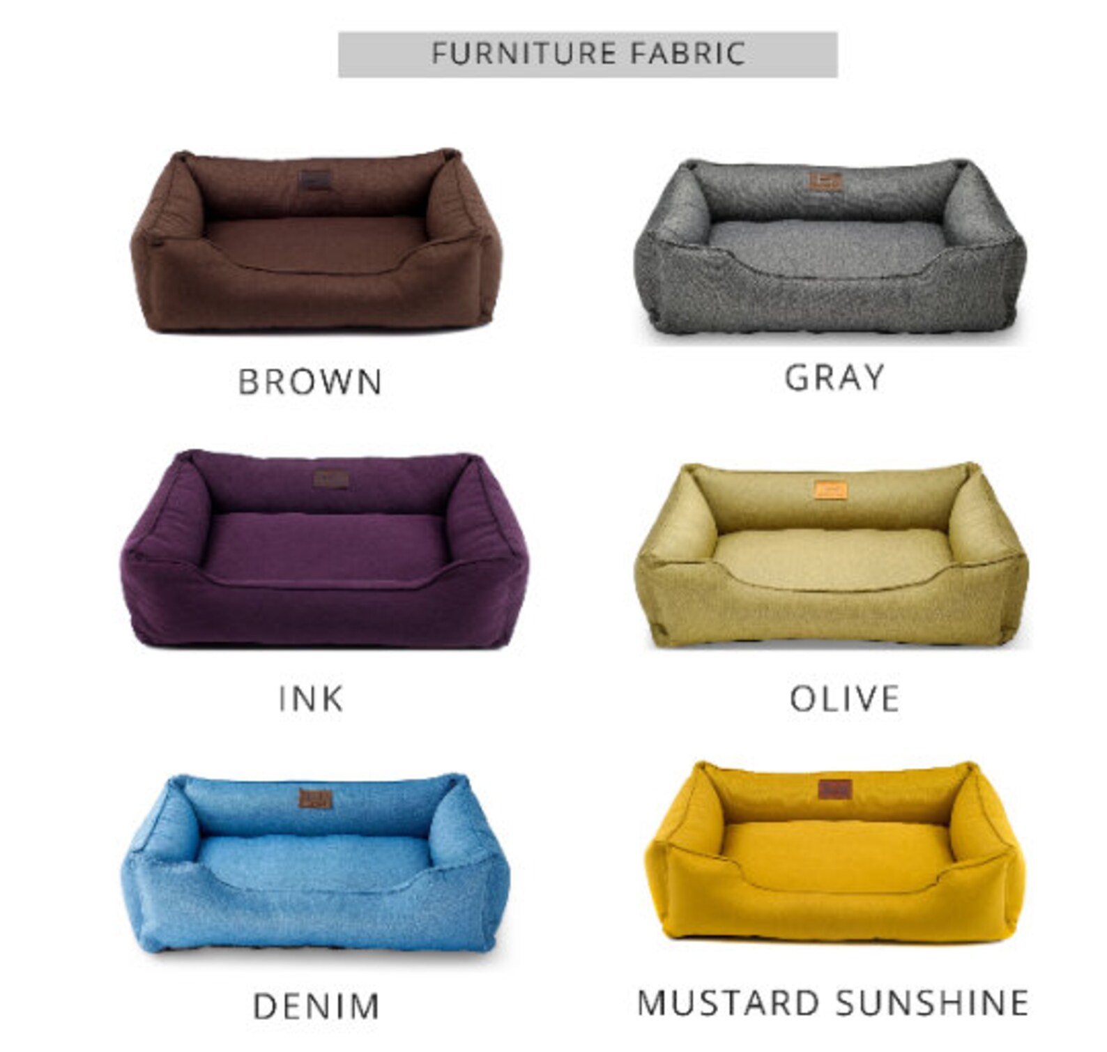 YELLOW Dog Bed With Removable Cover / Bright Dog Nest Sunshine Etsy