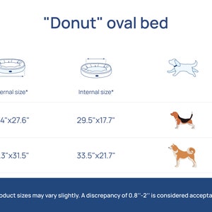 Large Pet Cozy Bed, Upholstered Bed For Bed, Donut Dog Bed, Luxury Dog Bed image 9