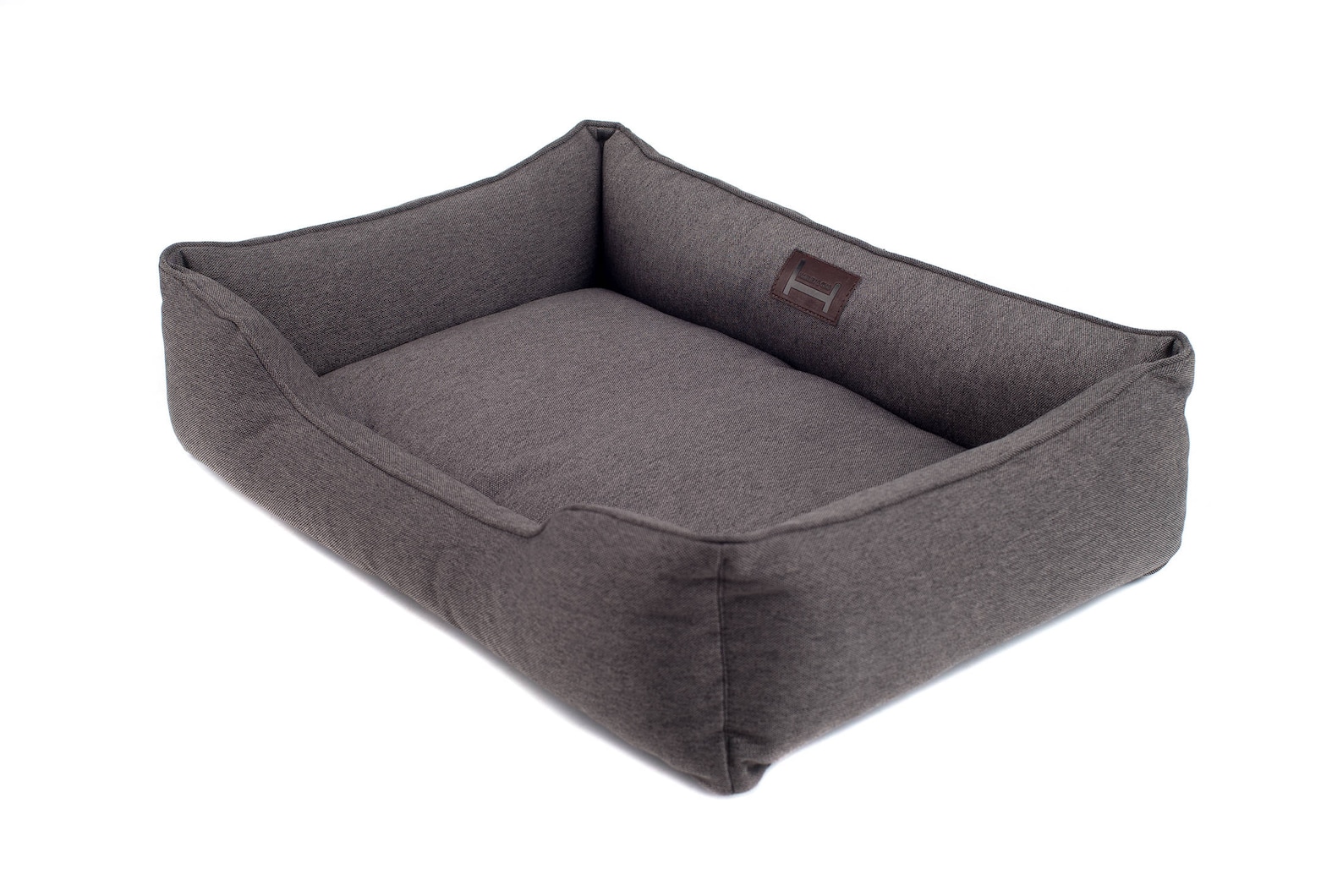 Large Dog Bed Middle Dog Bed Padded Dog Bed Gray Dog Bed Dog Etsy