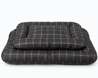 Waterproof Oxford Dog Bed, Washable Lounger, Two-Sided Pillow Mat