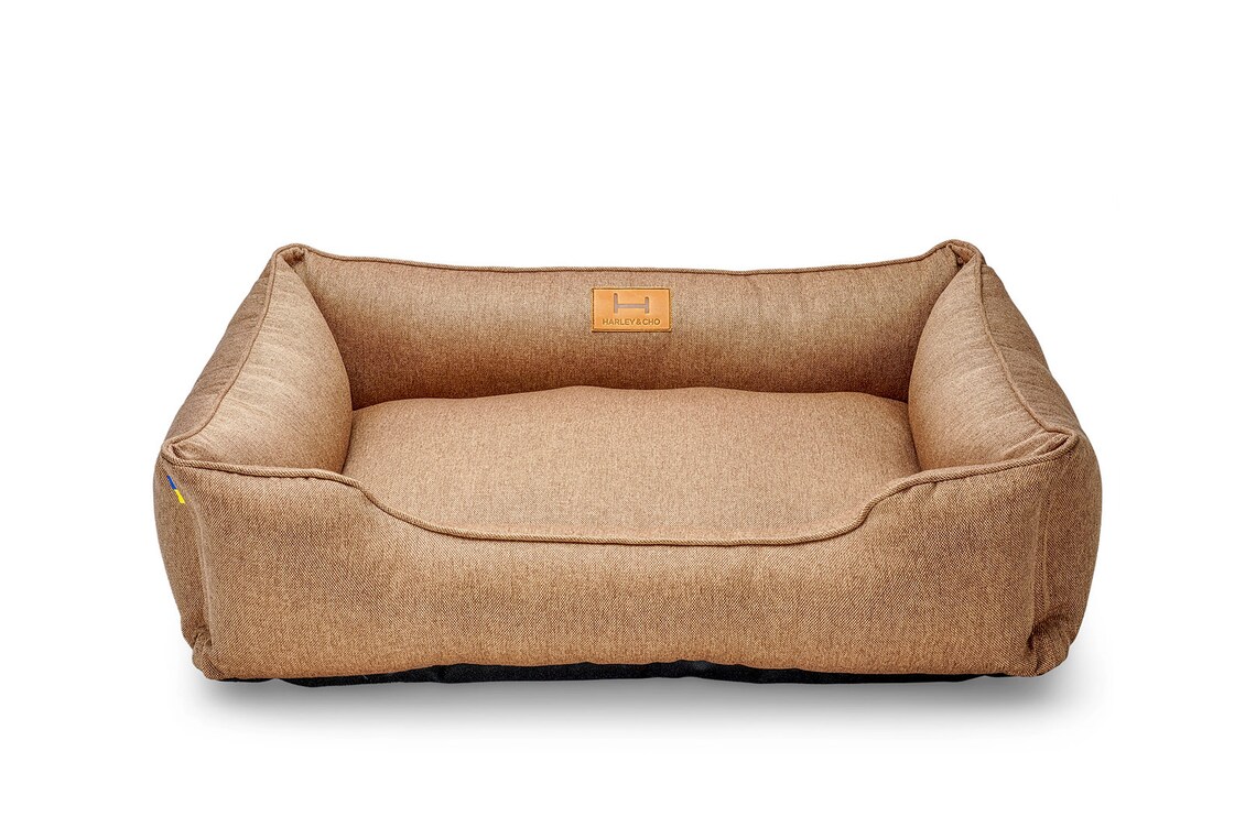 Padded dog bed all sized with removable cover / Easy Clean dog Etsy