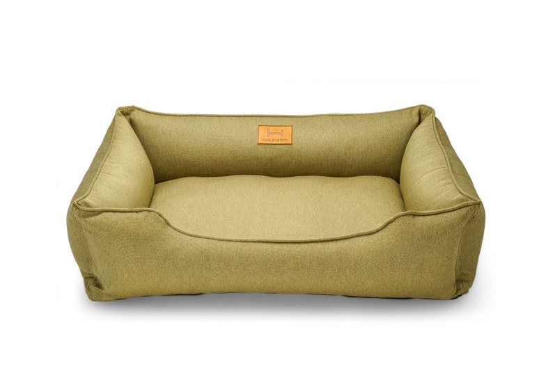 Large Dog Bed Xsxxl / Dreamer Olive Cozy Washable Cushion for Etsy
