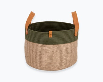 Panier à jouets pour chien en jute naturel, rangement pour jouets d'animaux, cadeau écologique pour animaux de compagnie