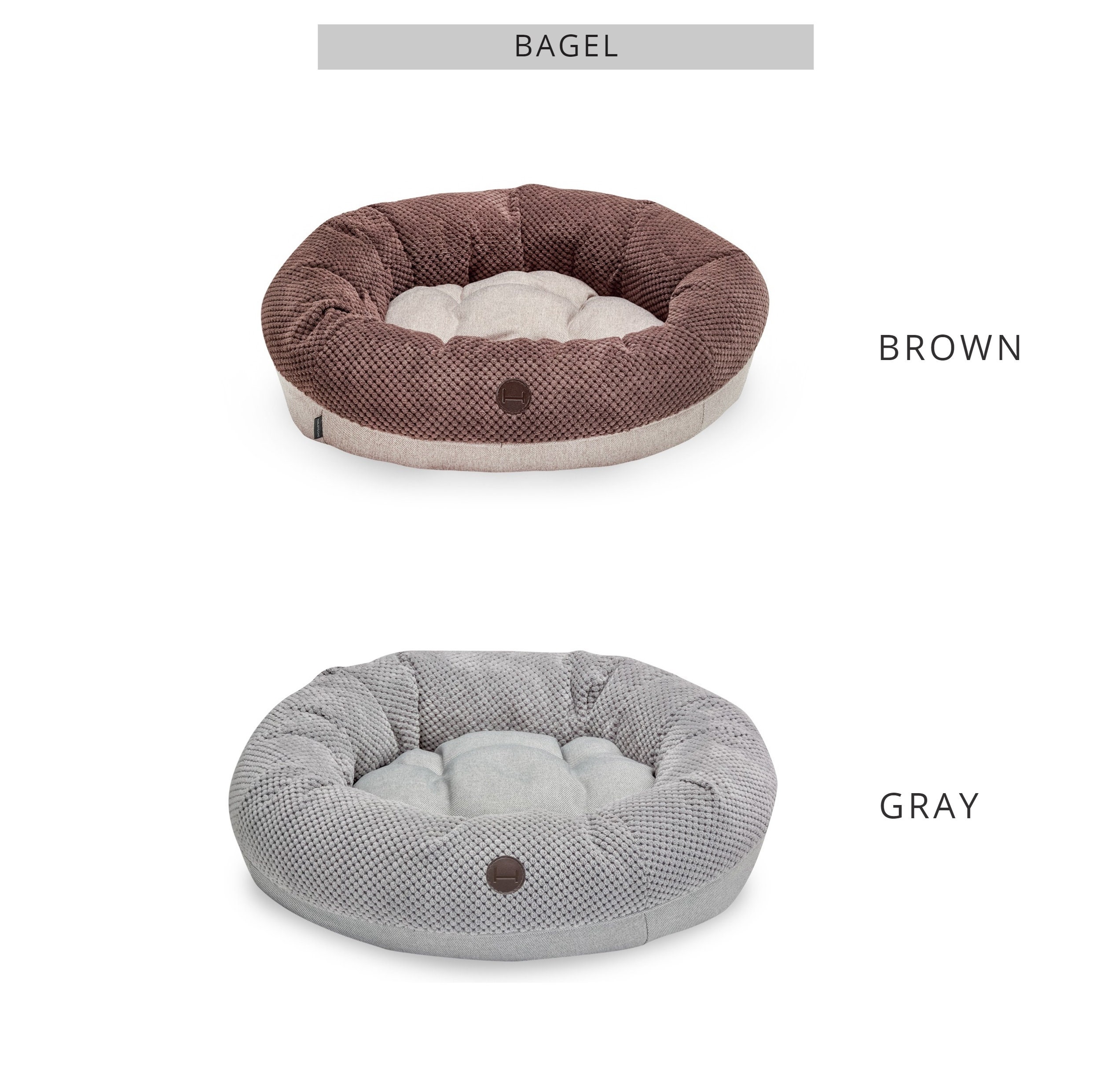 Donut Shaped Cat Bed Oval Cat Bed Brown Cat Bed Winter Cat Etsy UK
