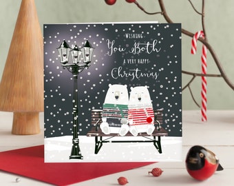Wishing You Both a very Happy Christmas - Handmade Christmas Card