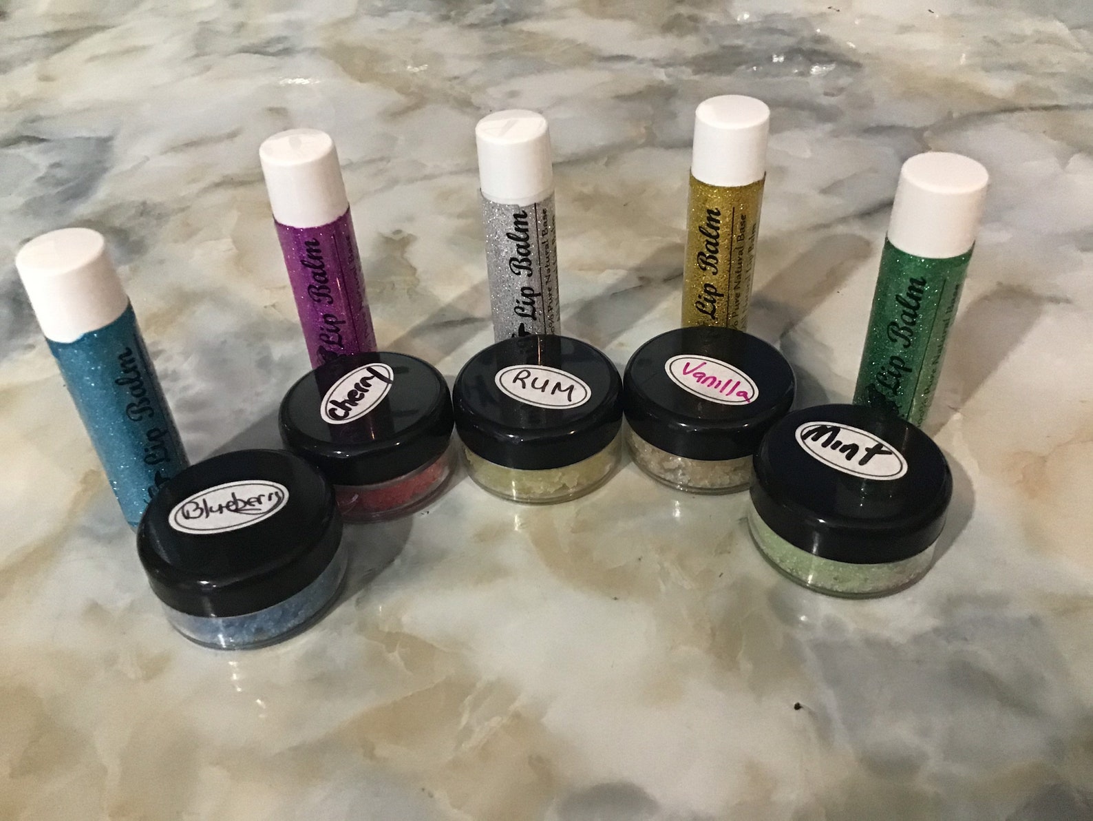 Lip Balm / Lip Scrub Duo Etsy