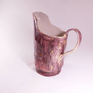 Handmade jug for milk, ceramic jug, handmade pottery, pitcher, ceramic pitcher, handmade jug, handmade vase, ceramic and pottery, home decor