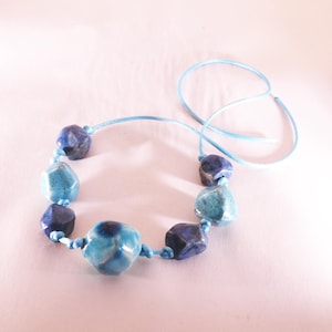 ★ Massimo Dutti★ ceramic beads necklace 04602604732 NECKLACES - Massimo Dutti - LB