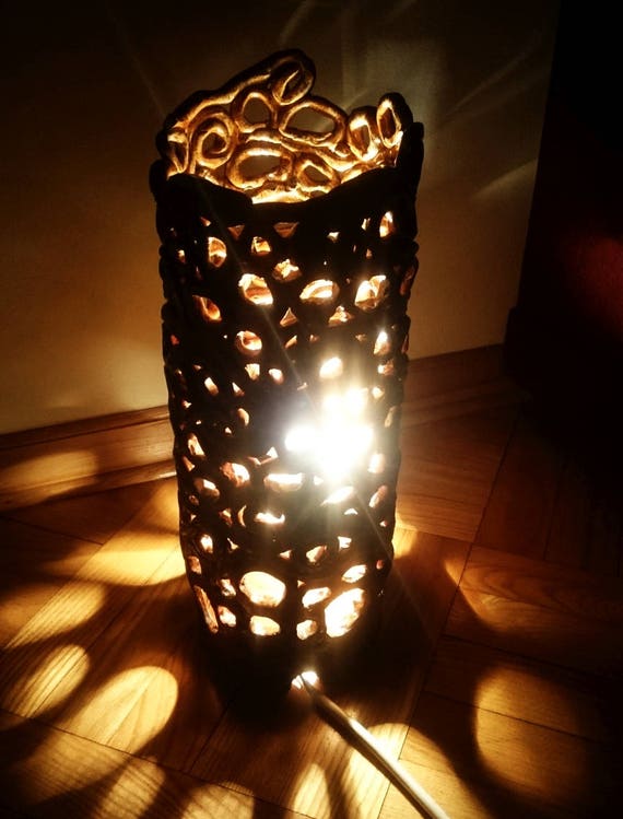 Big Lantern Handformed Lantern Handmade Lantern Handmade Etsy