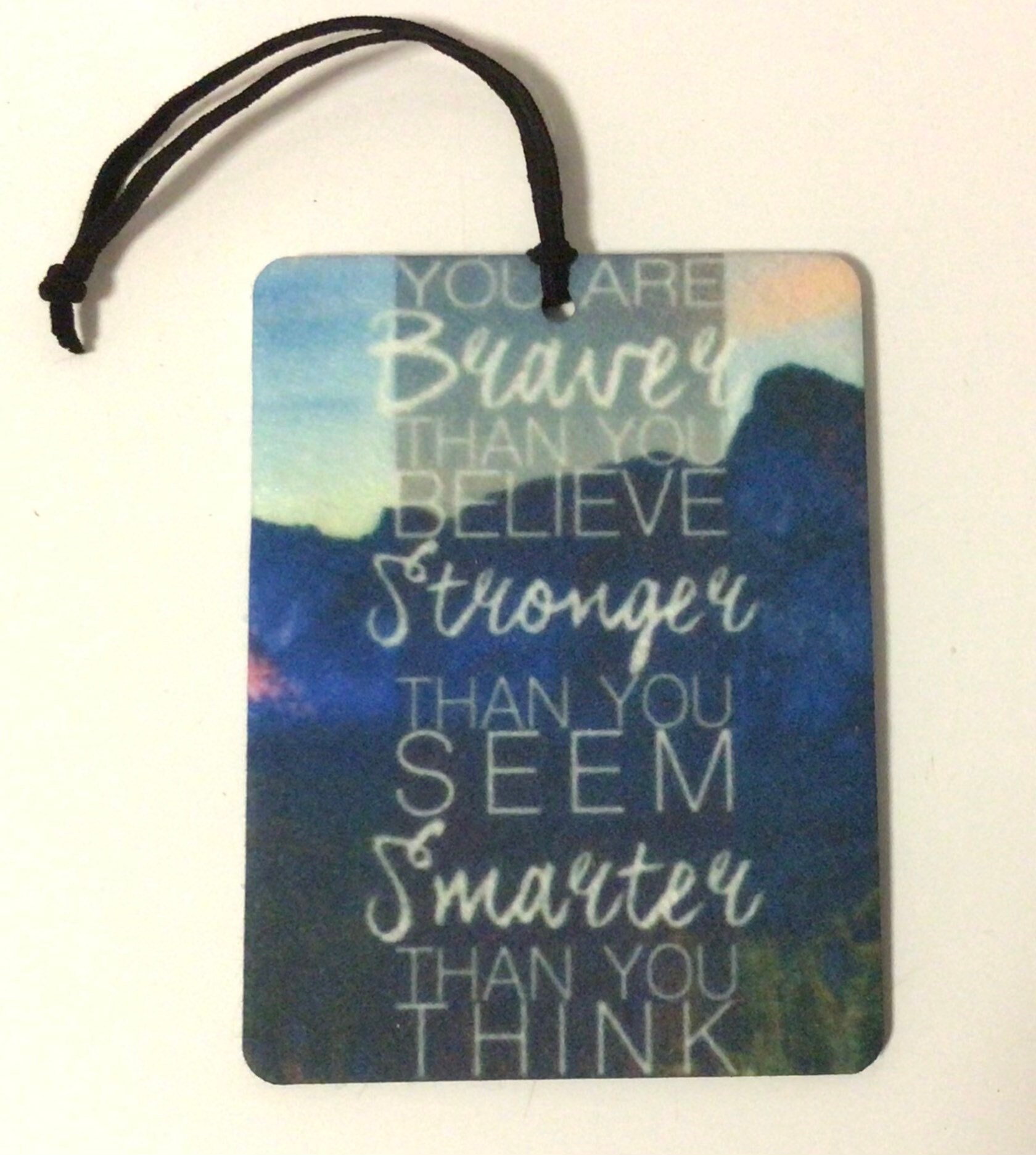 Inspirational Air Freshener Car inspirational Quote Air Etsy UK