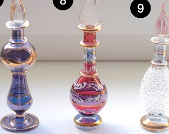 Blown glass bottle | Etsy Egyptian, Hand blown, Glass, Double