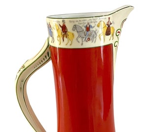 Antique Porsgrund Norway Porcelain Wedding Pitcher: 1911-1914 Collectible