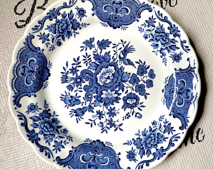 Antique English Porcelain Staffordshire Ridgeway Windsor Cake Plate