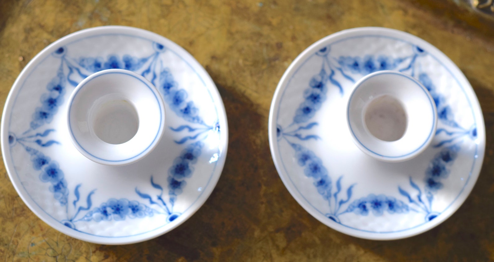 Empire Heirloom Bing & Grondahl Set of Two Fine Porcelain Etsy