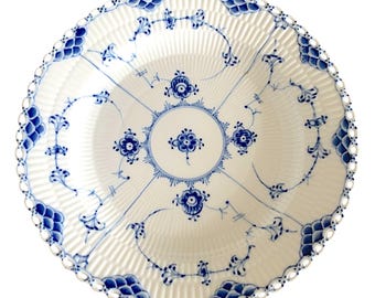 ロイヤルコペンハーゲン ブルーフルート プレーンオーバルディープ