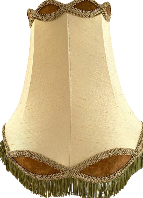 Pastel yellow lamp sale shade