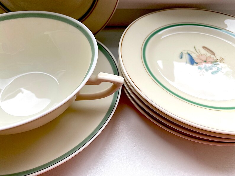 Rare Two Handle Consomme Cup and Saucer Set Royal Copenhagen Etsy