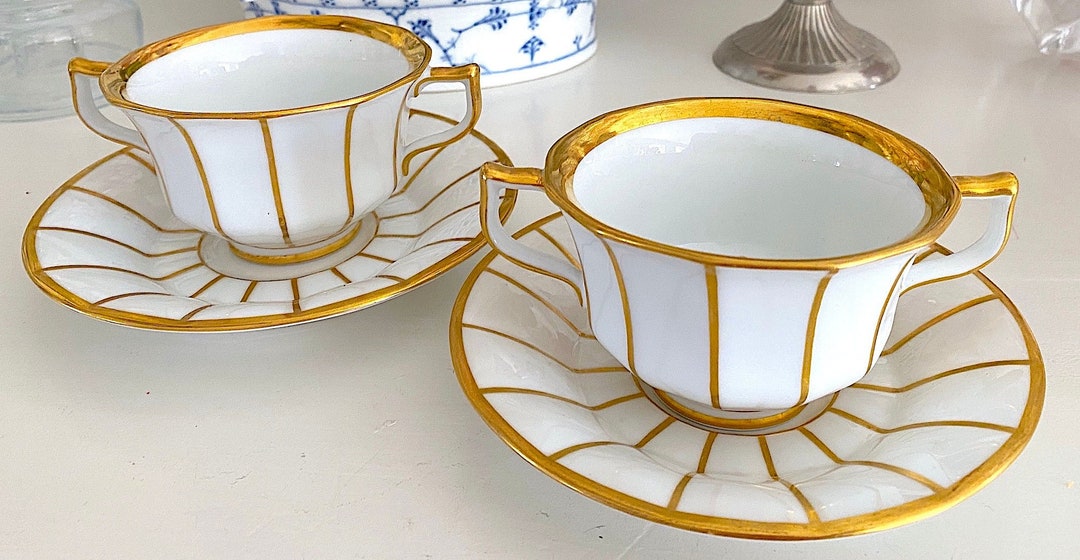 Royal Copenhagen Palace Consomme Soup Cup and Saucer Set. Etsy