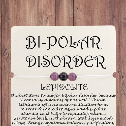 Bipolar Bracelet Bracelet for Bipolar Disorder Handmade Etsy