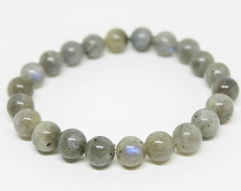 Mystic Labradorite Bracelet Black Beads Bracelet Women Bracelet Mens Bracelet Labradorite jewerly Labradorite Bracelet