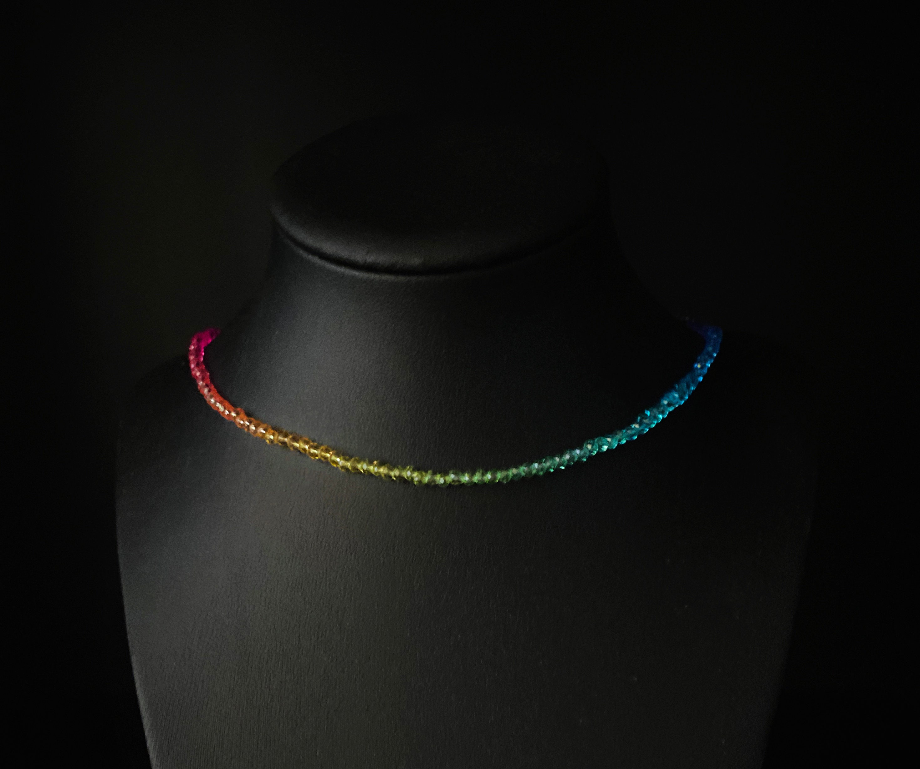 Perline Rotonde In Pietra Naturale 7 Chakra, 6 Mm, Occhio Di - Foto 6